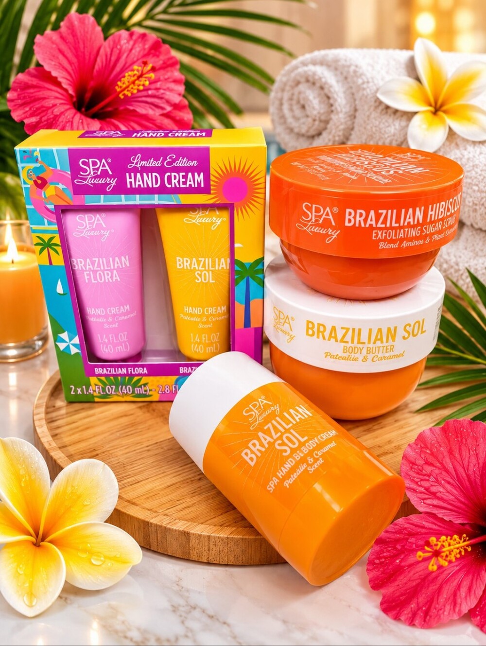 LIMITED EDITION BRAZILIAN SOL TOILETRY 5-PIECE SET